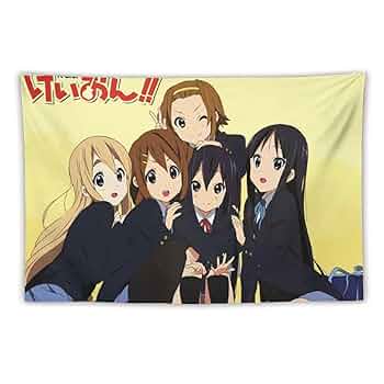 けいおん 特大和風タペストリー Amazon.co.jp: けいおん!! 和風タペストリー ゆいあず : ホビー